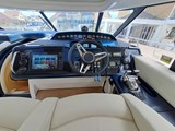 Princess V58 for sale - helm position